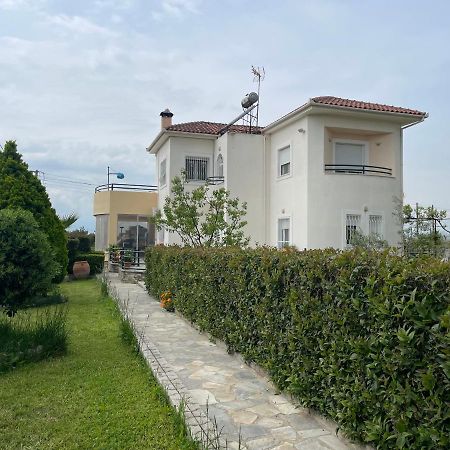 Seaside Apartment With Private Garden Неа-Анхиалос Экстерьер фото