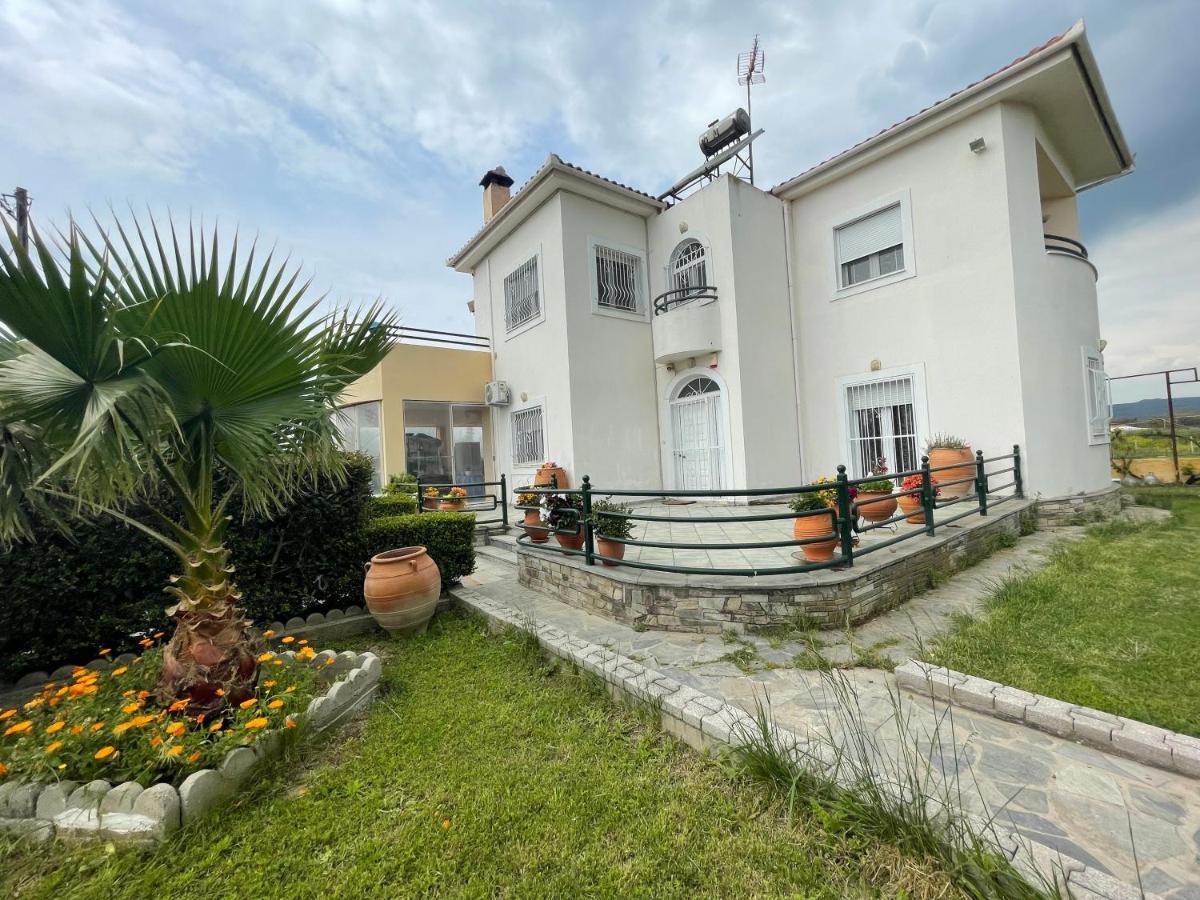Seaside Apartment With Private Garden Неа-Анхиалос Экстерьер фото
